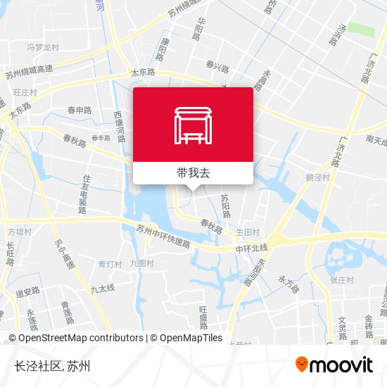 长泾社区地图