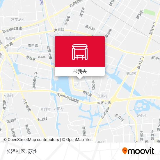 长泾社区地图