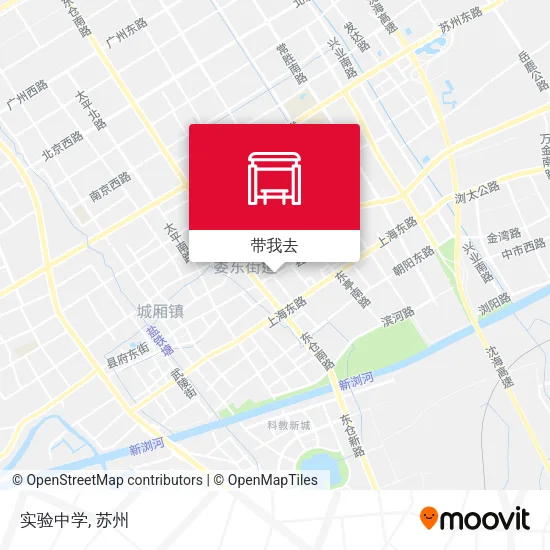 实验中学地图