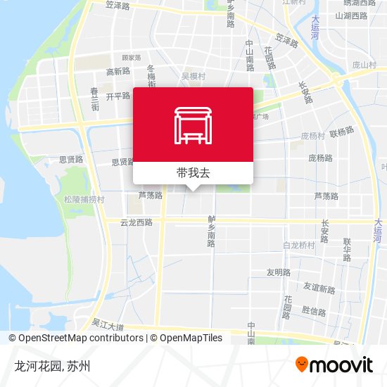 龙河花园地图