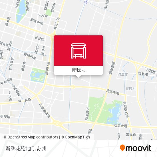 新乘花苑北门地图
