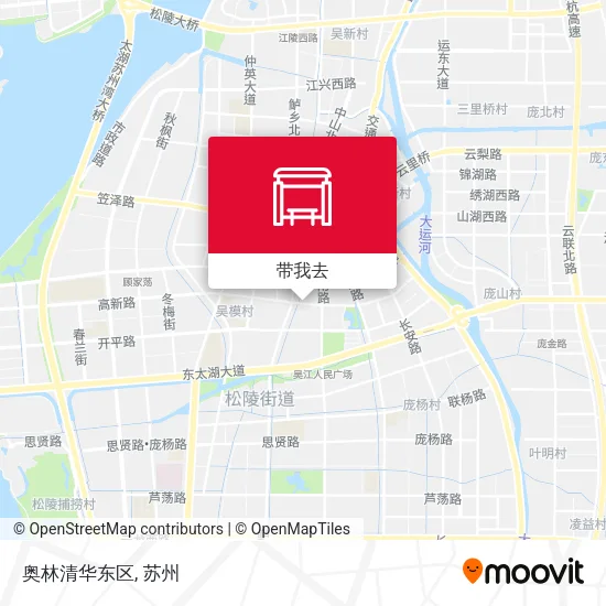 奥林清华东区地图
