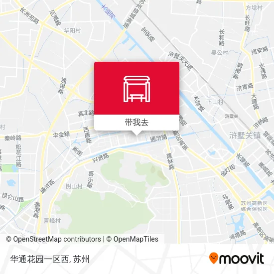 华通花园一区西地图