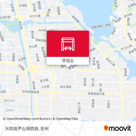 兴郭路尹山湖西路地图