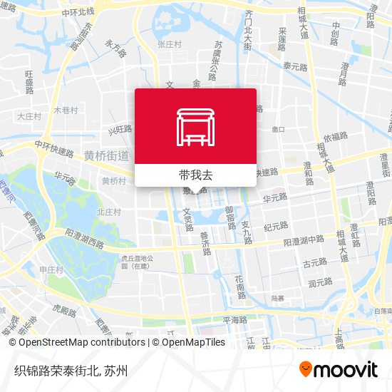 织锦路荣泰街北地图