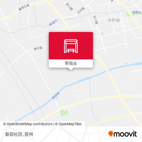 新邵社区地图