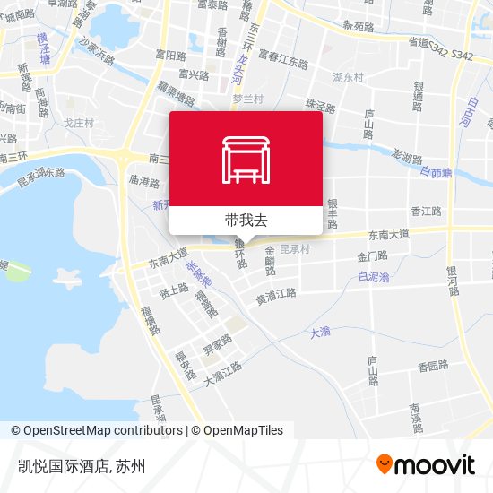 凯悦国际酒店地图