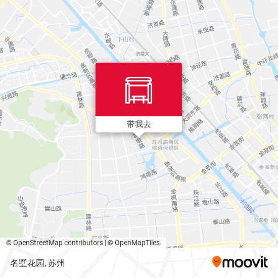 名墅花园地图