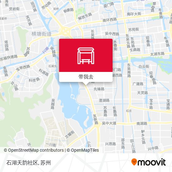 石湖天韵社区地图