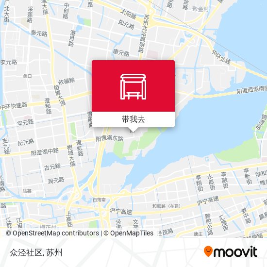众泾社区地图
