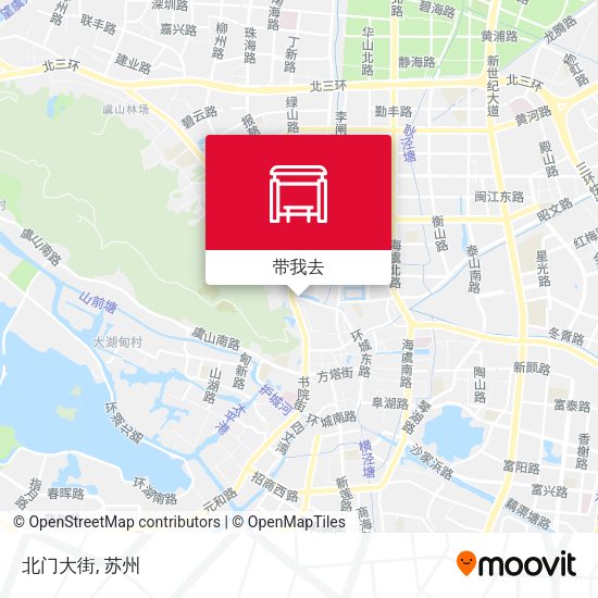 北门大街地图