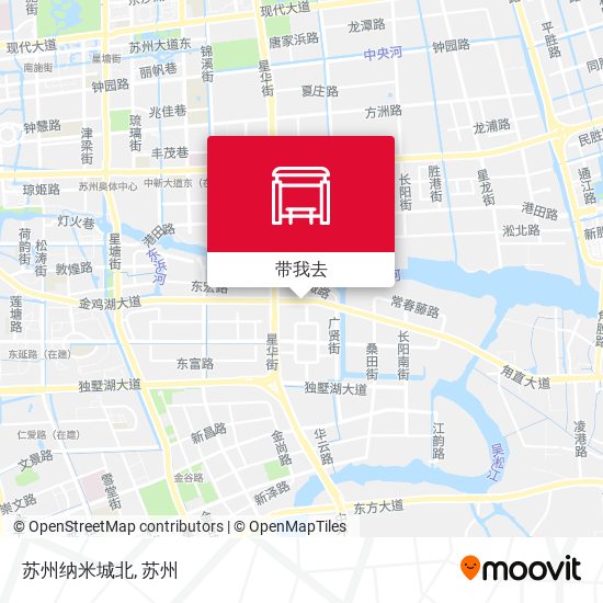 苏州纳米城北地图
