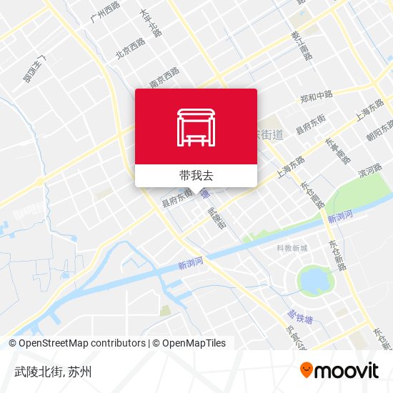 武陵北街地图