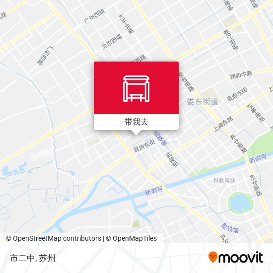 市二中地图