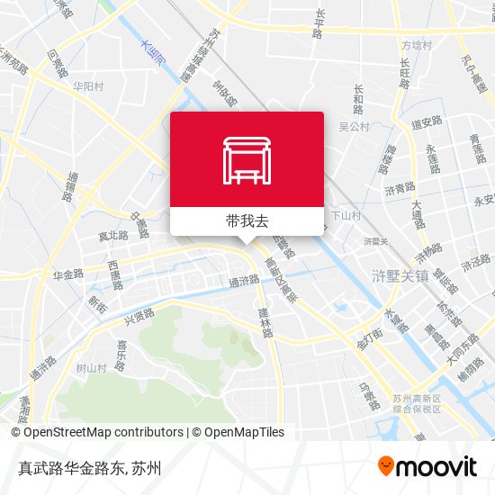 真武路华金路东地图