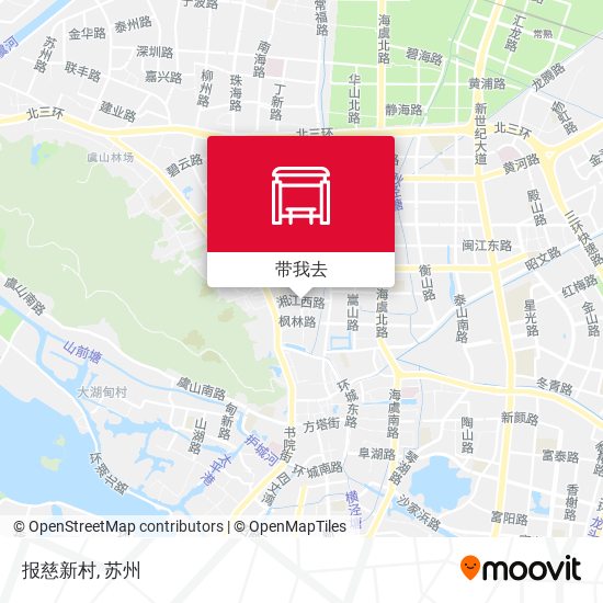 报慈新村地图
