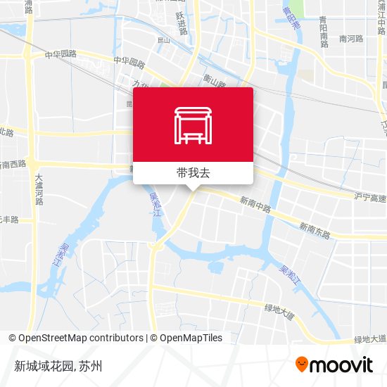 新城域花园地图