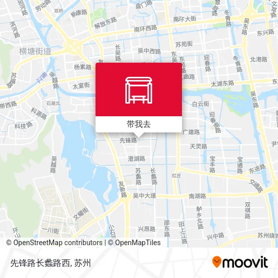 先锋路长蠡路西地图