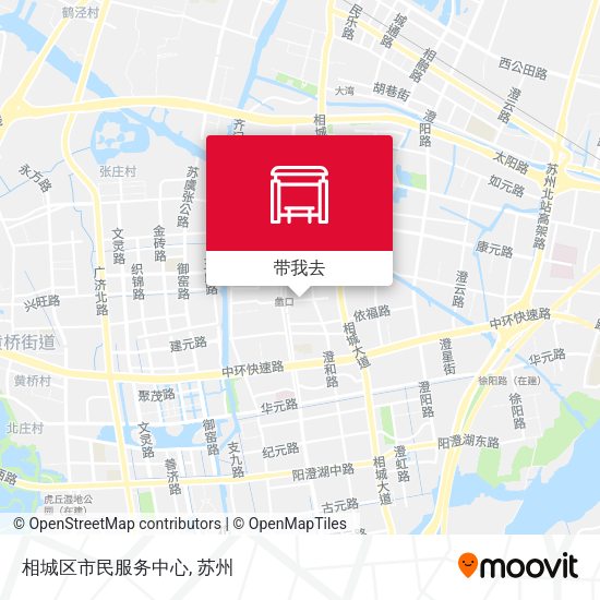 相城区市民服务中心地图