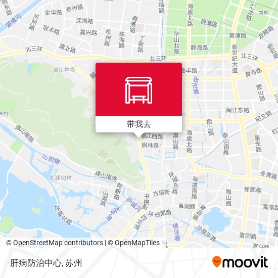 肝病防治中心地图