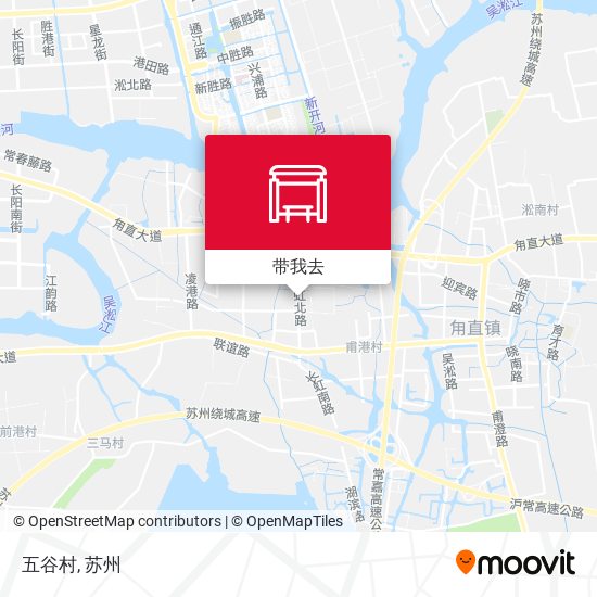 五谷村地图