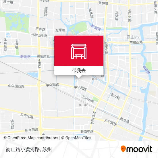 衡山路小虞河路地图