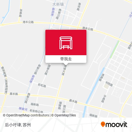 后小圩埭地图