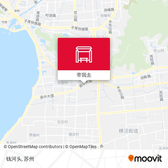 钱河头地图