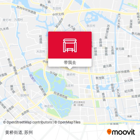 黄桥街道地图