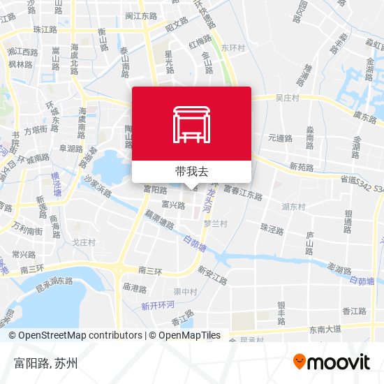 富阳路地图