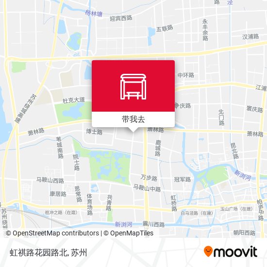 虹祺路花园路北地图