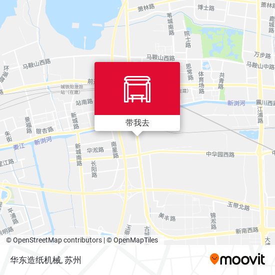 华东造纸机械地图