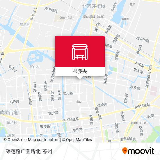 采莲路广登路北地图