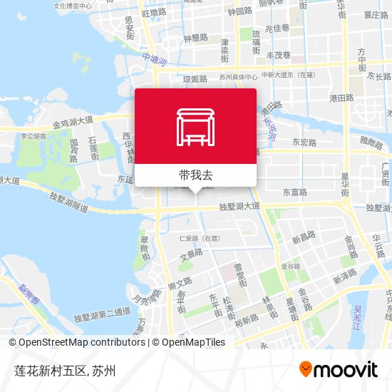 莲花新村五区地图