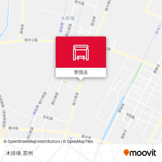 木排埭地图