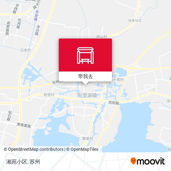 湘苑小区地图
