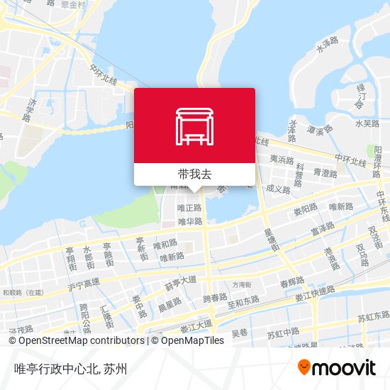 唯亭行政中心北地图