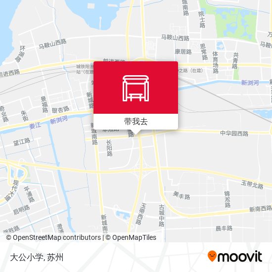 大公小学地图