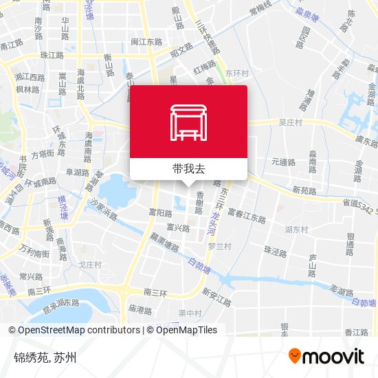 锦绣苑地图