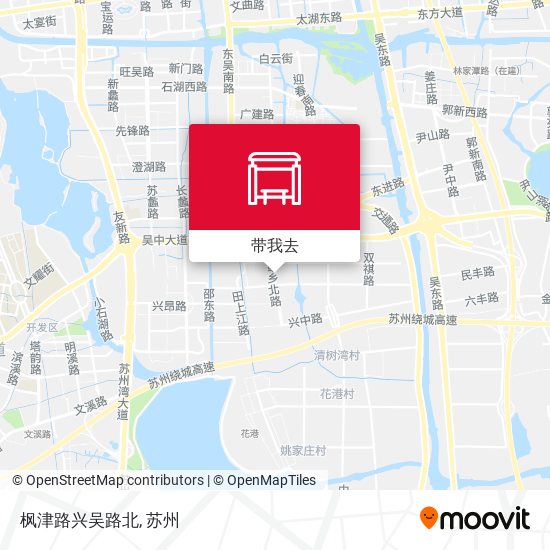 枫津路兴吴路北地图