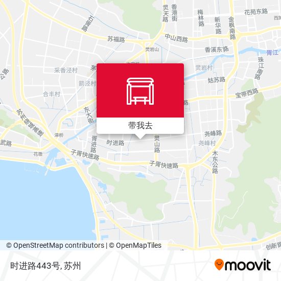时进路443号地图