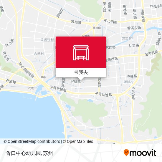 胥口中心幼儿园地图