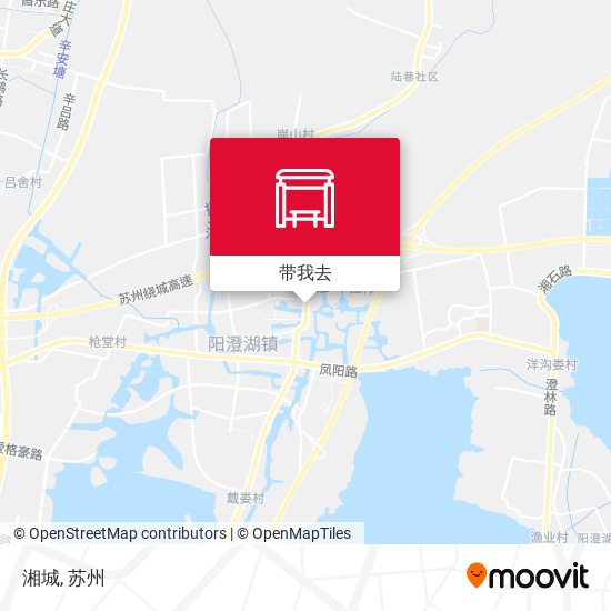 湘城地图