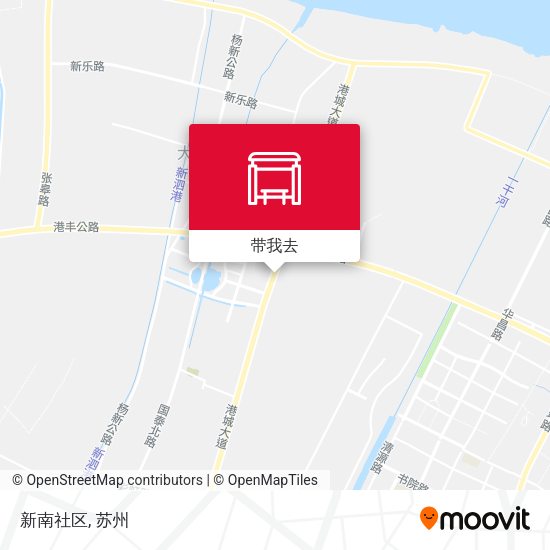新南社区地图