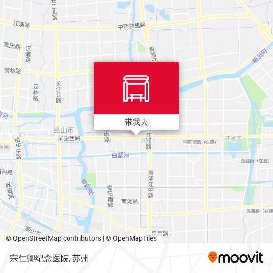 宗仁卿纪念医院地图