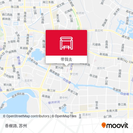 香榭路地图