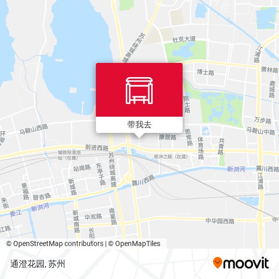 通澄花园地图