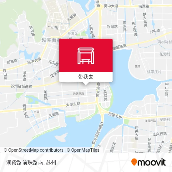 溪霞路前珠路南地图