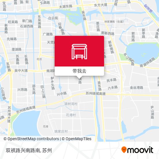 双祺路兴南路南地图