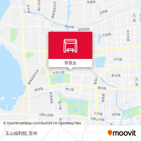 玉山福利院地图